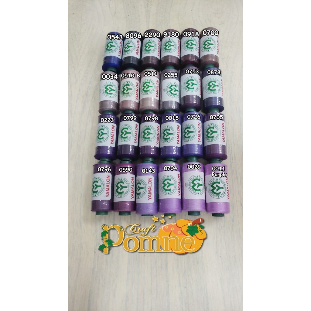 Benang Jahit/ Sewing Thread/ Yamalon/ Purple 1/ 20 gr