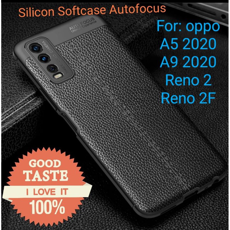 Case oppo a5 2020 a9 2020 reno 2 reno 2F 2z Autofocus Softcase Casing Cover jelly High Quality