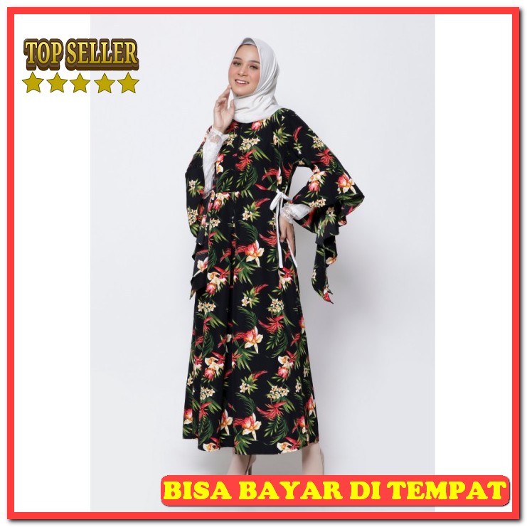 Dannis Dannis Dewasa Baju Muslim Wanita Gamis Dannis Dannis Terba ZD564 Hijab Ellysha Florencia Lea