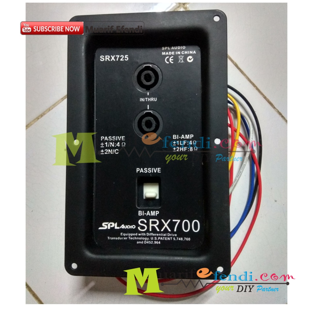 SPL Audio Crossover 2 Way SRX 725 SRX700