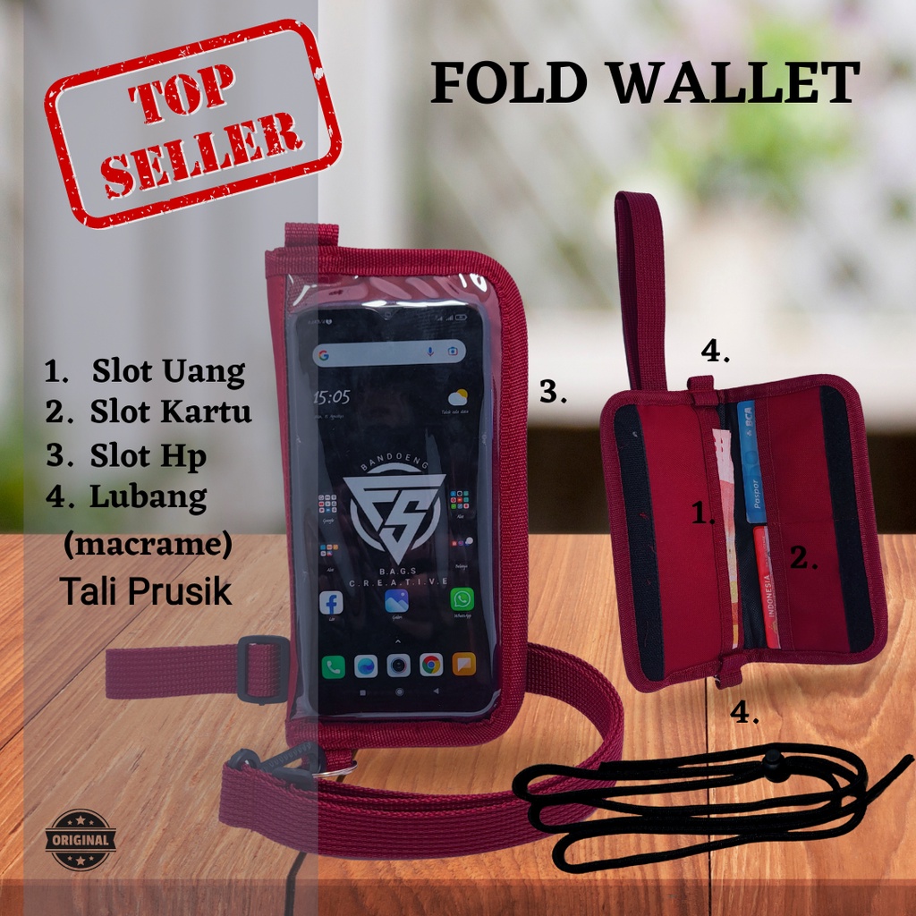 Dompet Kunci Dan Handphone Sako Wallet Hp Mika