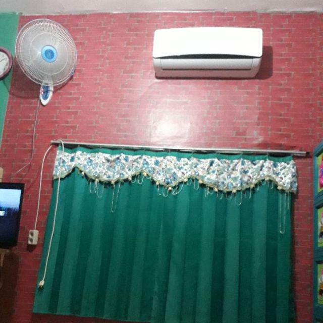 R005ls Wallpaper Sticker Ku - Bata Merah 45cm X 9-10m Wallpaper Dinding