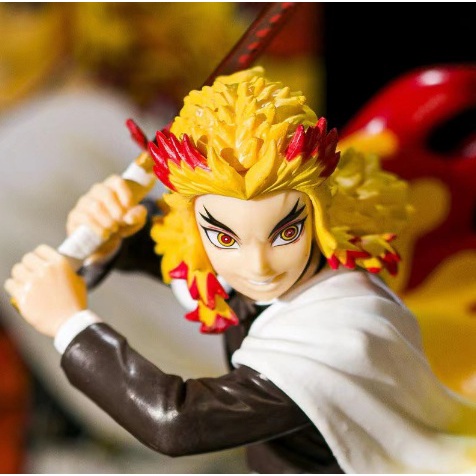 Anime Action Figure Demon Slayer Kimetsu No Yaiba Rengoku Fire Hashira