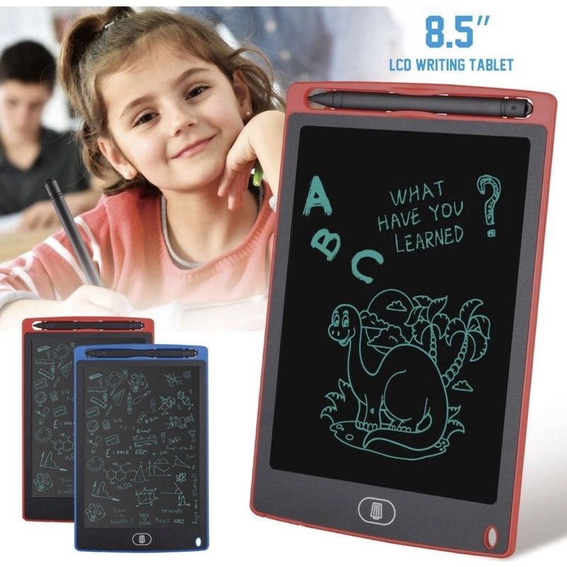 (COD) LCD Writing Tablet 8.5&quot; / Papan Tulis LCD / Papan Tulis Hapus Otomatis