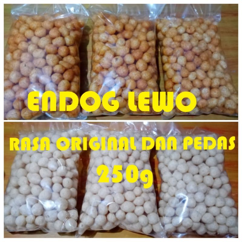 

KERUPUK ENDOG LEWO 250g