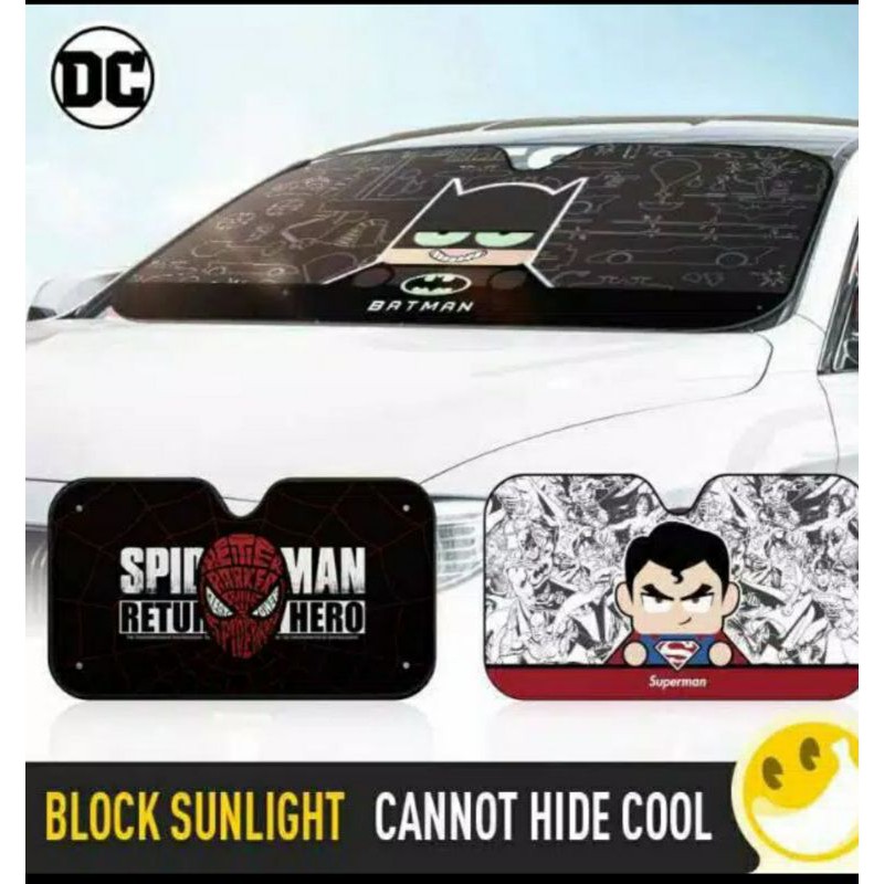 Sun Shield / Penahan Peredam Pelindung Panas untuk kaca mobil depan
