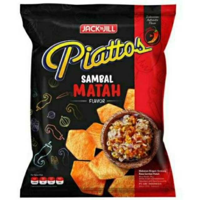 

Piattos Sambal Matah 78Gr