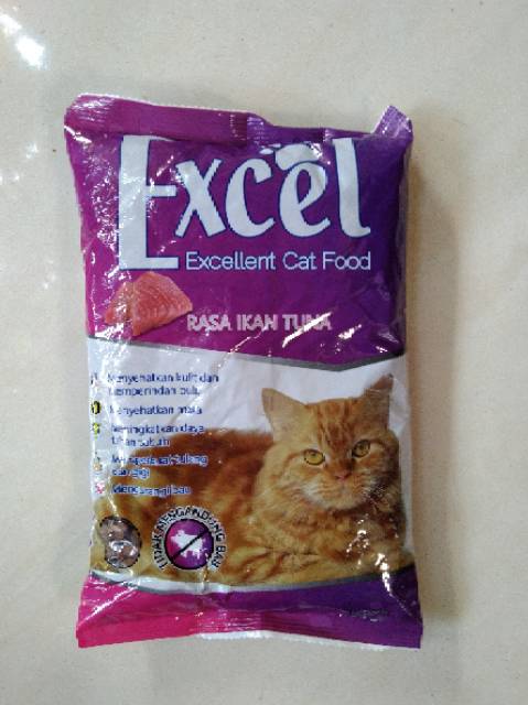 Makanan Kucing EXCEL TUNA 10KG @500Gram Freshpack