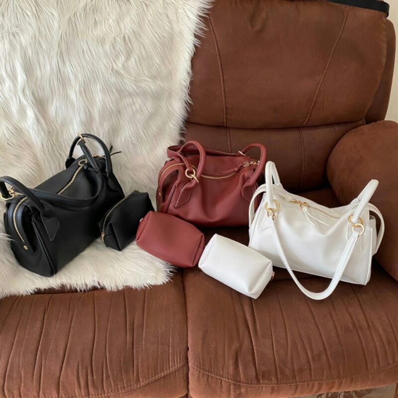 Tote Bag PEDRO Wanita Import PDRO SOFT BOWLING