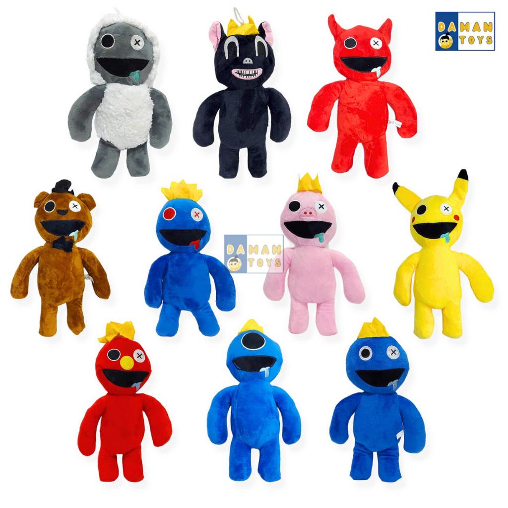 Boneka Rainbow Friends Roblox Black Cat Sirenhead Kualitas Bagus