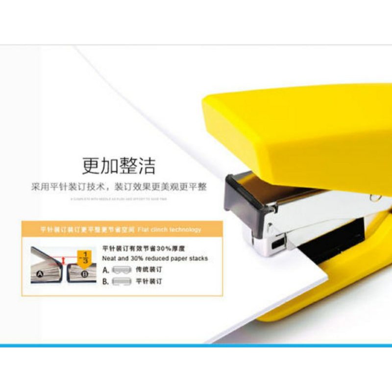 Taiwan KW-TRIO 50% Effortless Stapler 25 lembar 24/6 dan 26/6 ABS cover plastik + SPCC metal