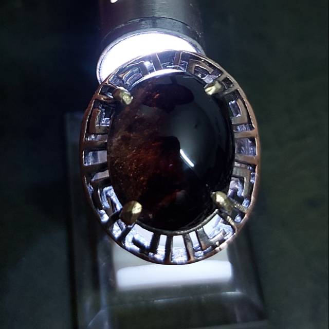 Kecubung Kopi - Cincin Batu Akik