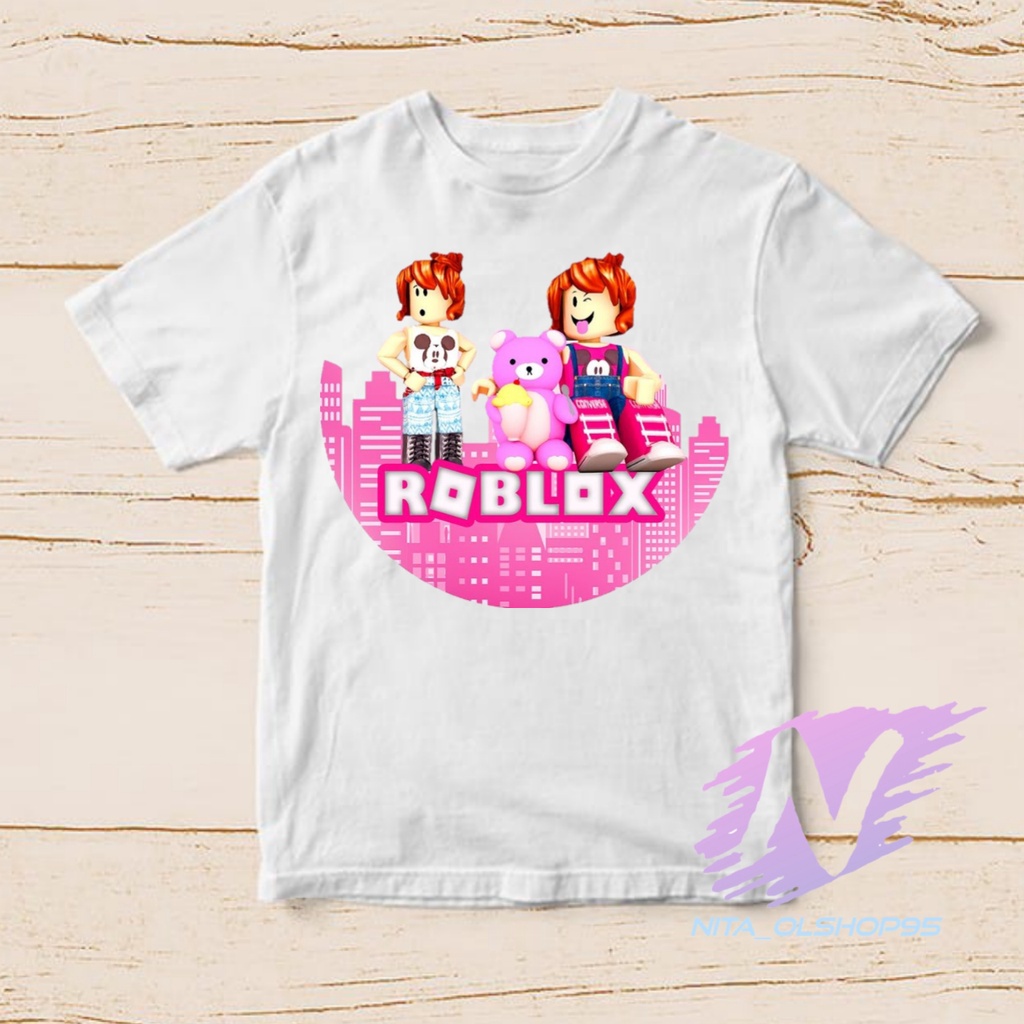 kaos anak baju anak roblox minecraft