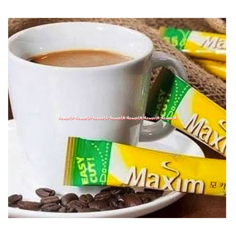 Maxim White Gold Mocha Gold Mild 20sticks Coffee Mix Kopimix Sachet Kopi Instan Maxxim Maksim Kofe Maxim dari Korea Cofee Coffee Made in Korea