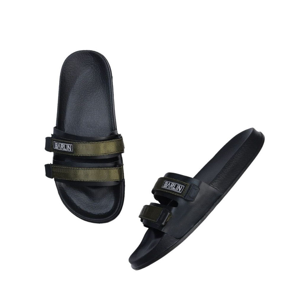 SANDAL SLIDE PRIA DEWASA SANTAI PRIA MINING BARLIN 1314 KANVAS PREMIUM ASLI ORIGINAL CASUAL 100% PRIA KERJA KANTOR NYAMAN || SANDAL SLOP PRIA INDIAN TERBARU LEBARAN 2022