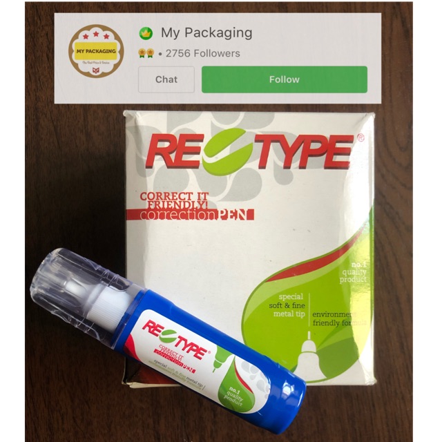 Tip-Ex CORRECTION PEN RETYPE 7800 (Gepeng)