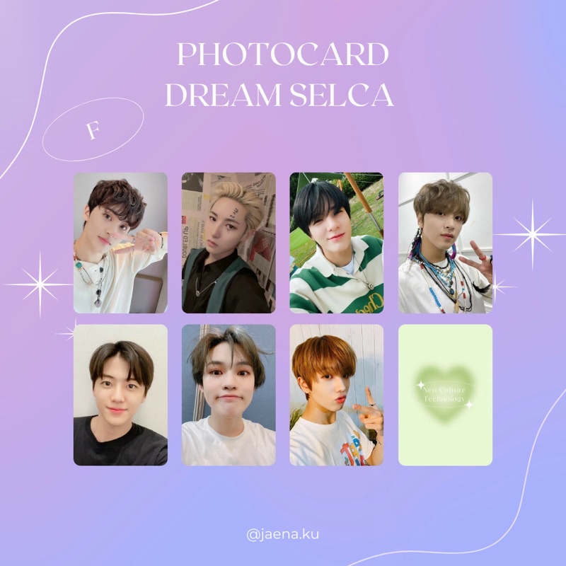 [NCT DREAM] PHOTOCARD NCT DREAM SELCA #1 ‼️BACA DESKRIPSI‼️