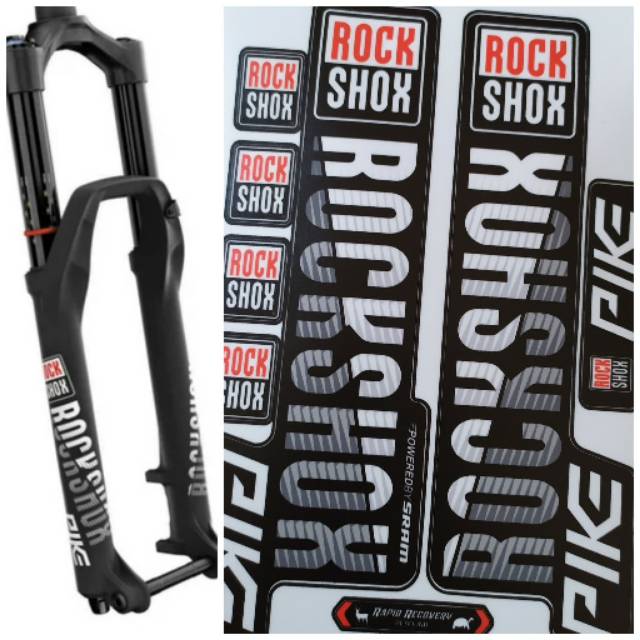 Stiker fork decal stiker fork fork guard
