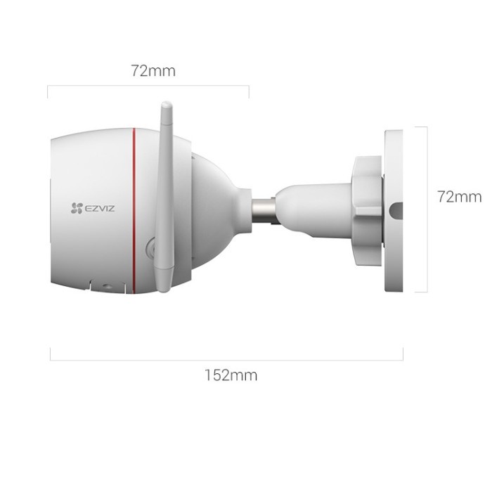 EZVIZ C3TN Outpro 3MP 2K Wifi Smart Ip Cam Home Outdoor Camera Garansi Resmi