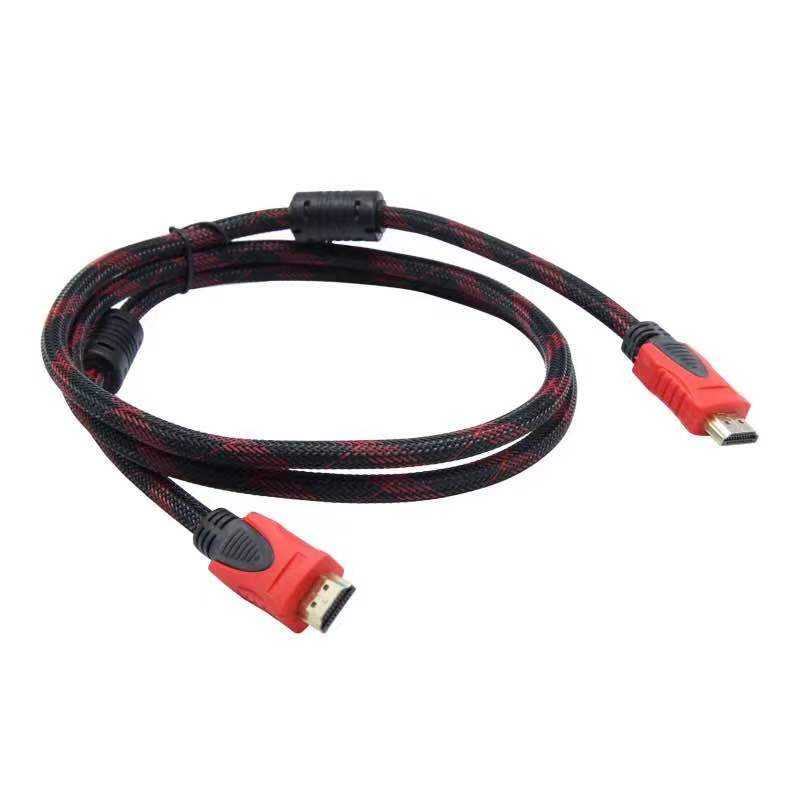 Kabel HDMI Gold Plated High Speed OD7.3mm 1080P 1.35 Meter High Quality Speed Cable konektor Gold Plated Berkualitas