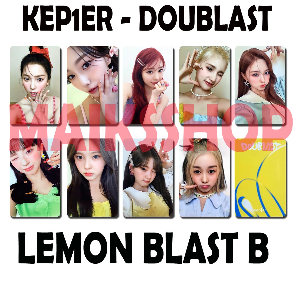 Kep1er Kepier Doublast Unofficial Photocard