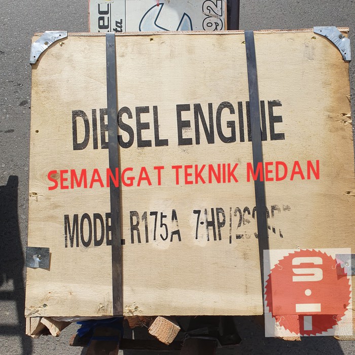 R175 MESIN PENGGERAK SERBAGUNA ENGINE DIESEL DONGFENG R 175 7HP 7PK