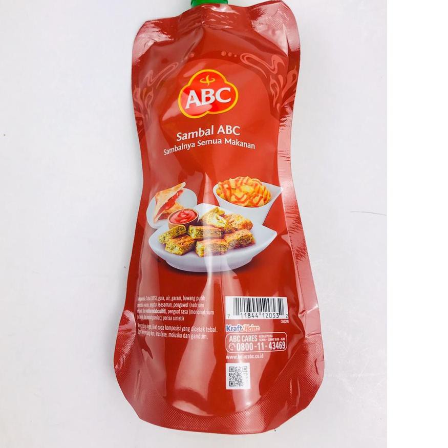 

Klik Beli ABC SAMBAL EXTRA PEDAS PLASTIK 380ML'