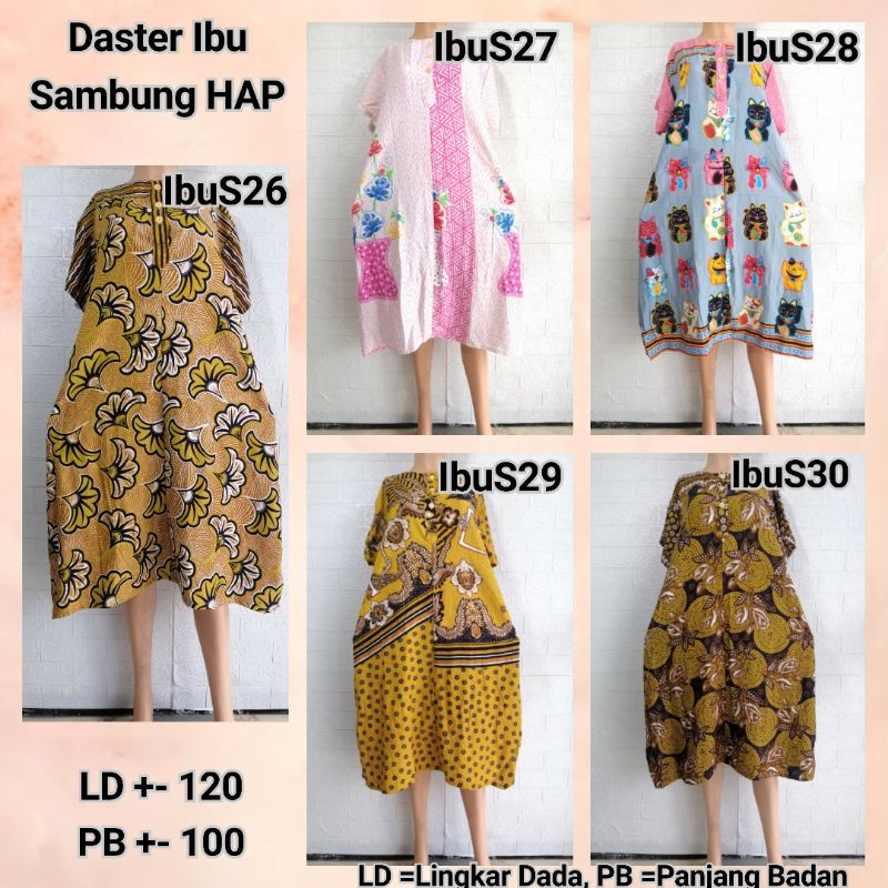 DASTER IBU SAMBUNG HAP LD 120CM BUSUI FRIENDLY