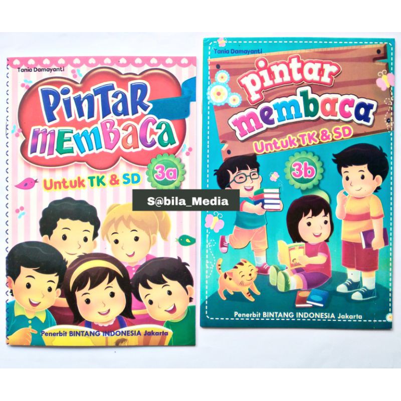 Untuk TK & SD buku pintar membaca 3a 3b