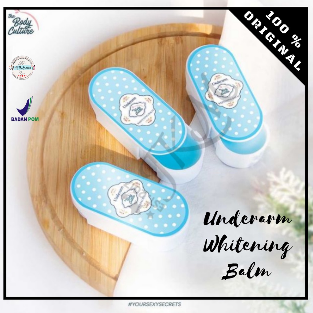 UNDERARM WHITENING BALM THE BODY CULTURE TOPPING BALM PLUS PEMUTIH KETIAK PEMUTIH SELANGKANGAN