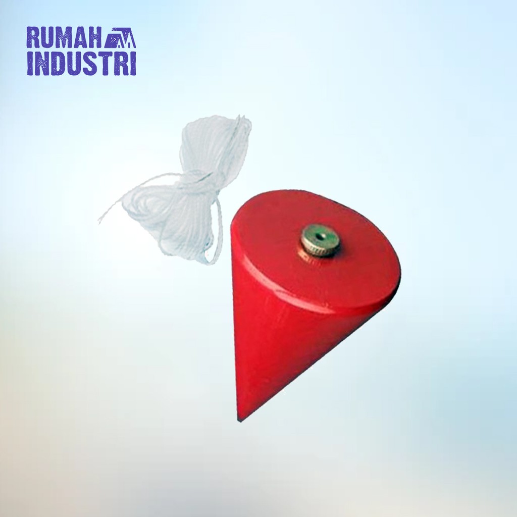 OBRAL Lot Tukang Pemberat Bandul Unting Unting Plumb Bob 200 & 300 Gram