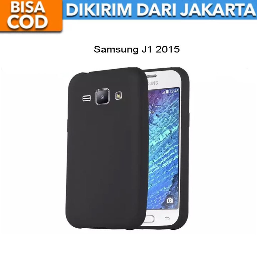 SoftCase Black Matte for Samsung Galaxy J1 2015