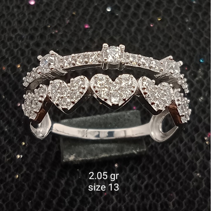 Cincin Emas 17K - 2.05 gr Kadar 750 - 1246