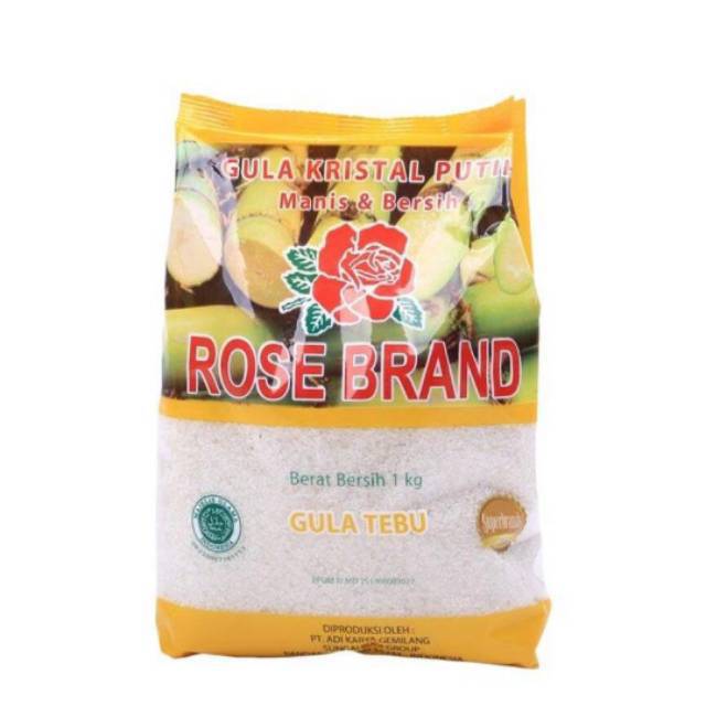 

Rose brand gula tebu 1kg