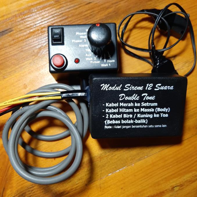 Modul Sirine 12 Suara Double Tone