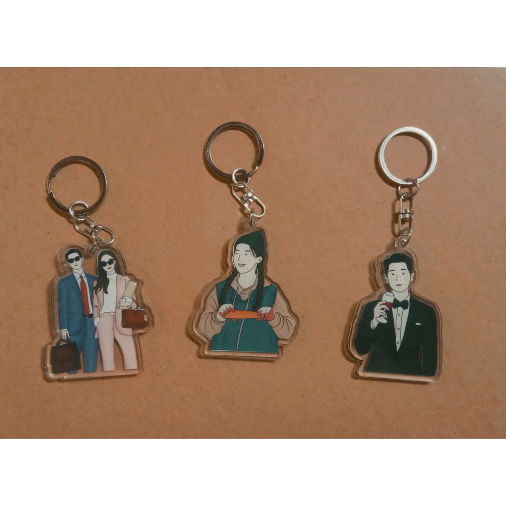 Keychain Acrylic Vincenzo / Merchandise / Kdrama