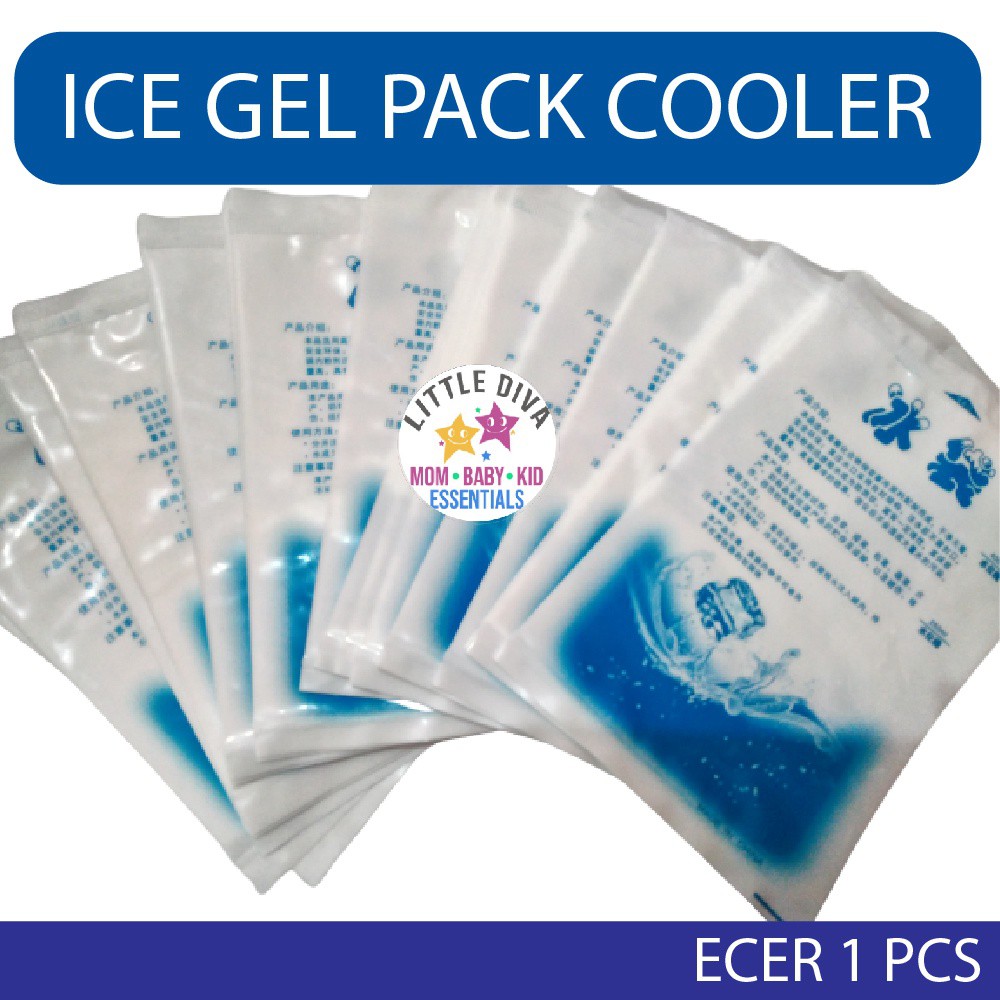 1 Pcs Ice Gel Pack 200ml Cooler Pendingin Alternatif es batu dry ice penyimpanan asi