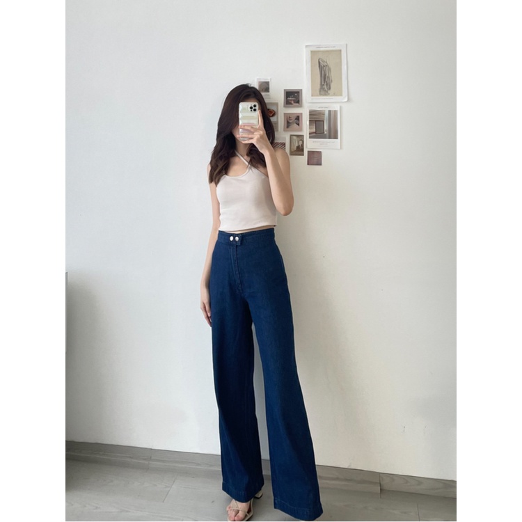 Kadaka B-0127 Culotte Jeans Highwaisted Premium