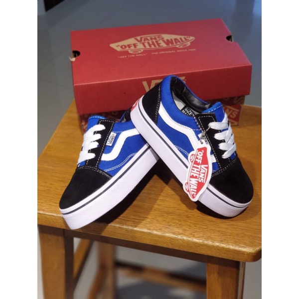 SEPATU VANS ANAK OLDSKOOL BLUE PREMIUM HIGH QUALITY SEPATU ANAK LAKI LAKI PEREMPUAN