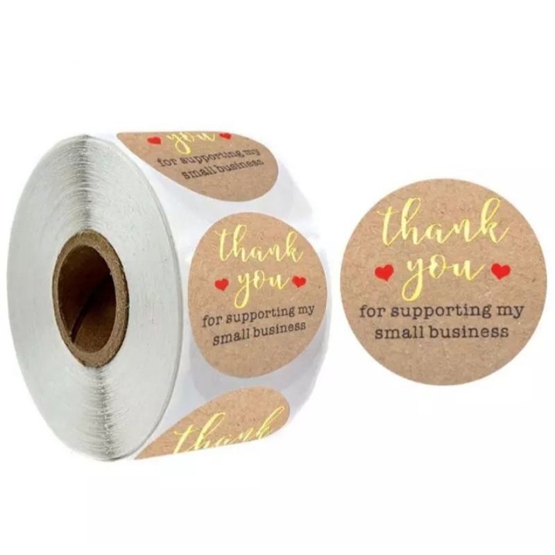 

stiker thank you (100 pcs)