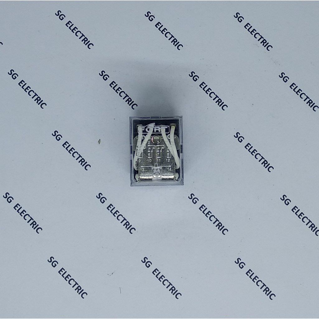 Relay MY4 Coil 24V DC - Kaki 14 Pin