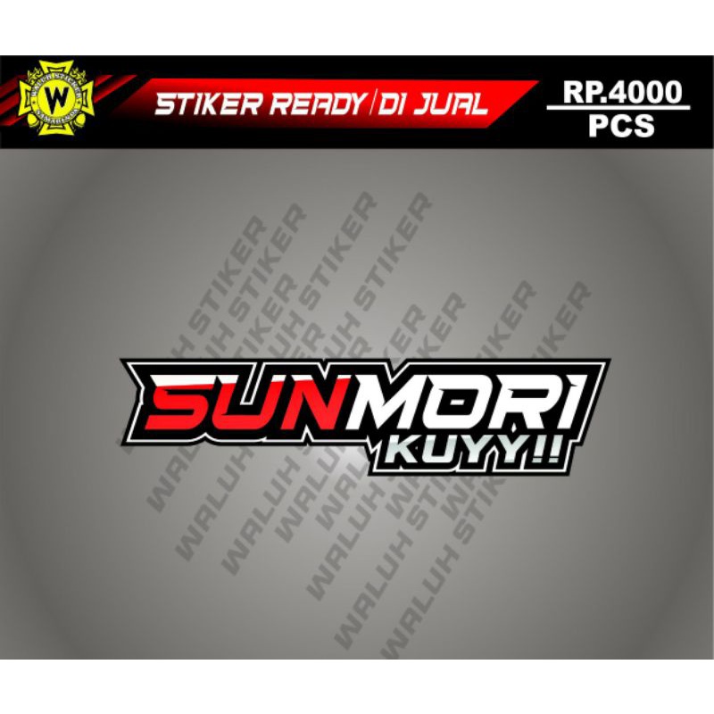 Stiker SUNMORI KUY