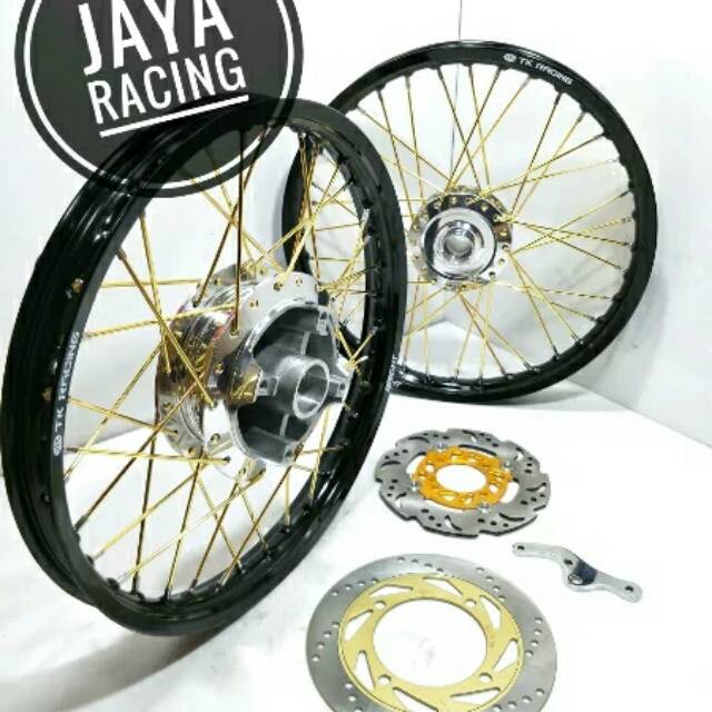 Velg TK japan Original ring 17 lebar 160 140 Tromol VND Vixion new - Vixion lama sepaket plus setel