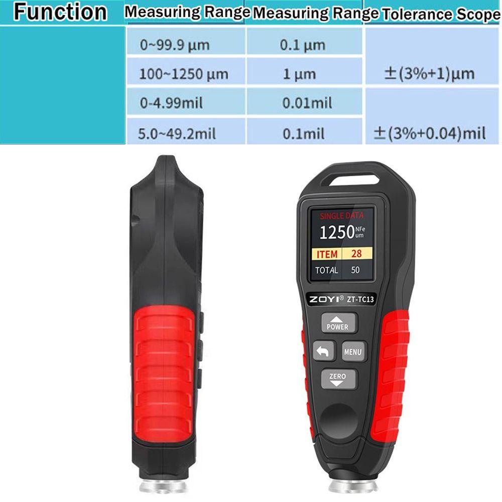 Top Coating Thickness Gauge New Upgraded High Quality LCD Display Untuk Mobil Cat Film Bubuk Onderdil Mobil &amp; Aksesoris Pengukur Ketebalan Tester