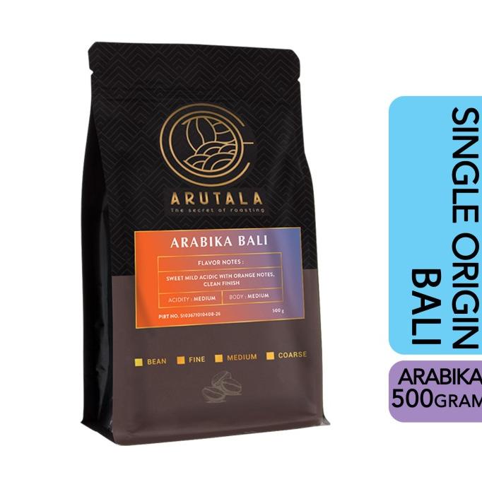 

[ COD ] ARUTALA kopi Bali Arabika 500 gram PROMO Kode 517