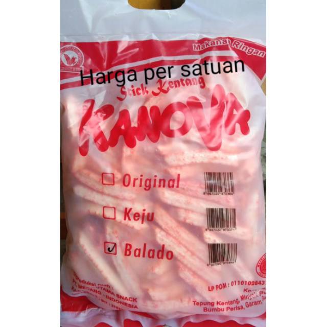 

Kanova Satuan Pack 250gr