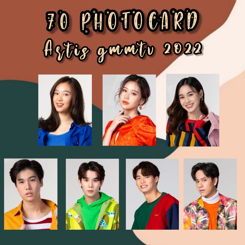 70 PHOTOCARD GMMTV ARTIS 2022