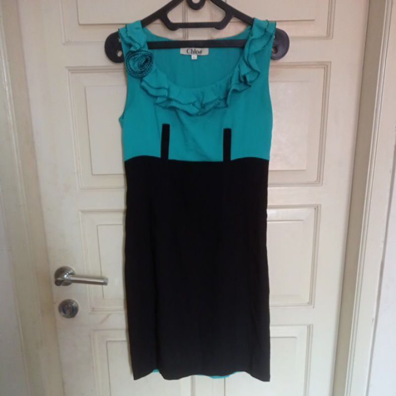 Preloved Chloe - Tosca/Black Dress