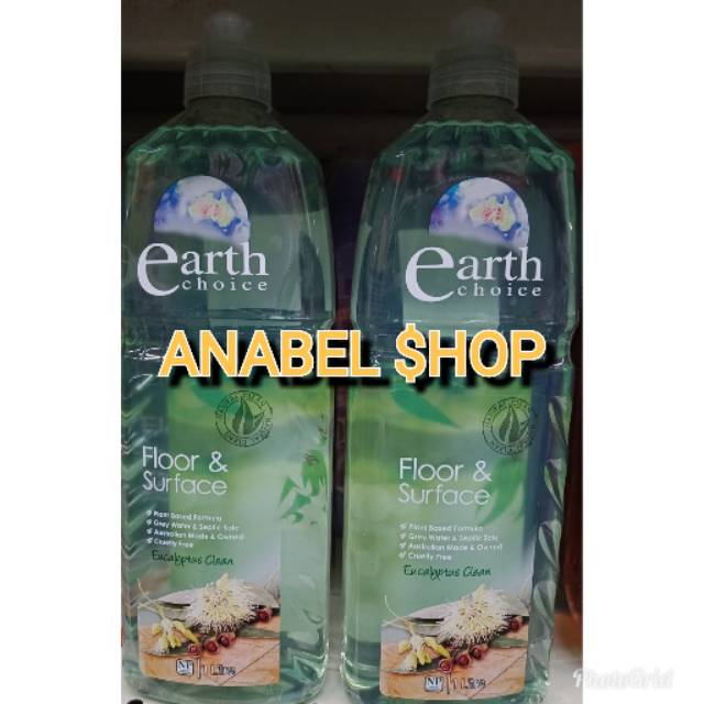 Jual Earth Choice Floor & Surface Cleaner Liquid Sabun Cairan Pembersih Lantai Shopee Indonesia