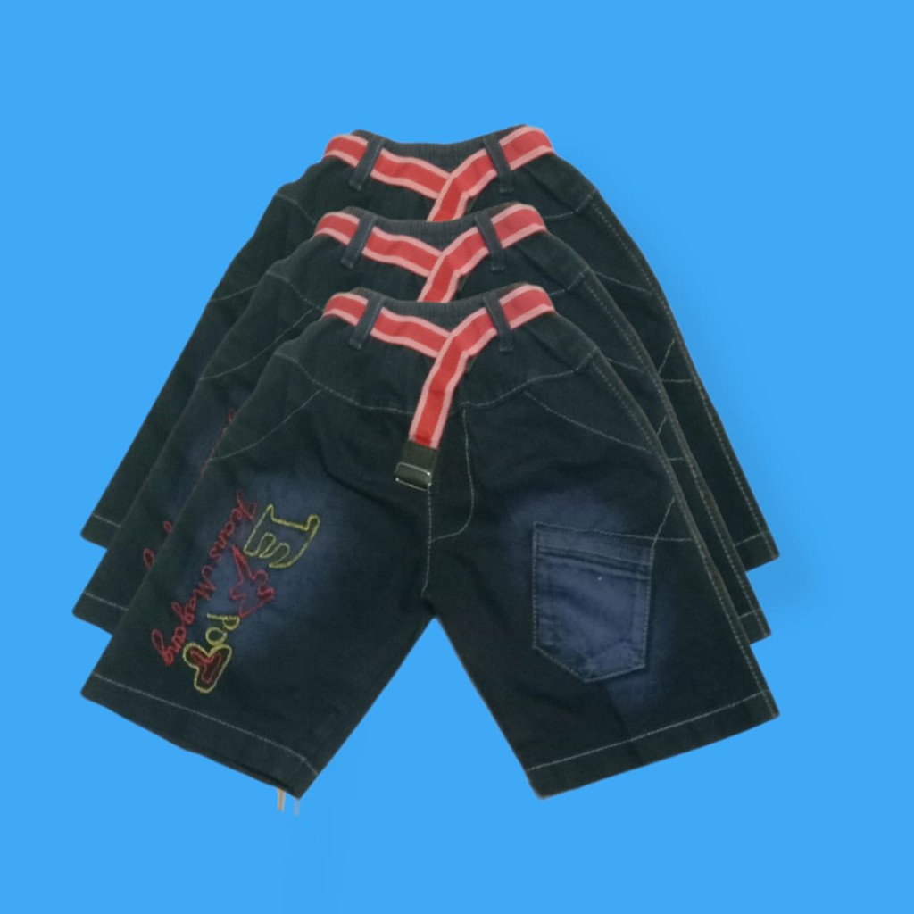 Promo Celana Jeans anak Laki Laki pendek 3-6Tahun/levis anak laki laki